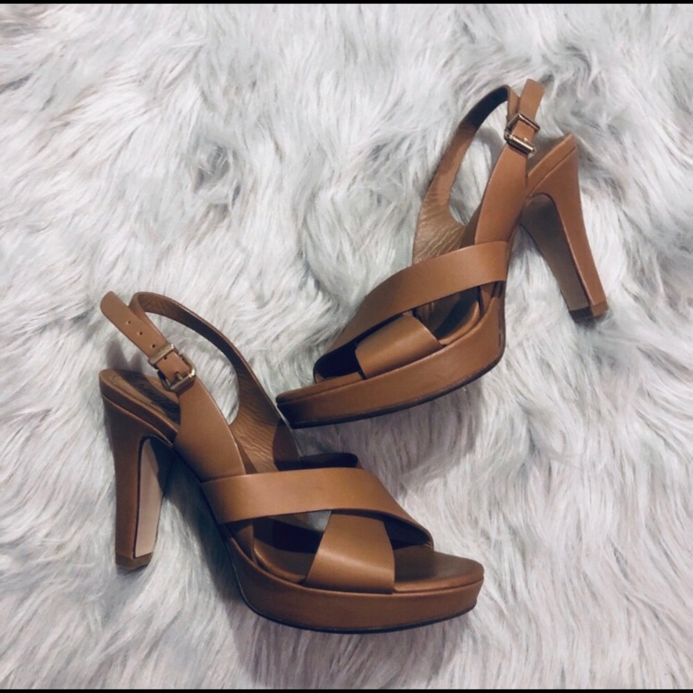 MaxMara leather heels used